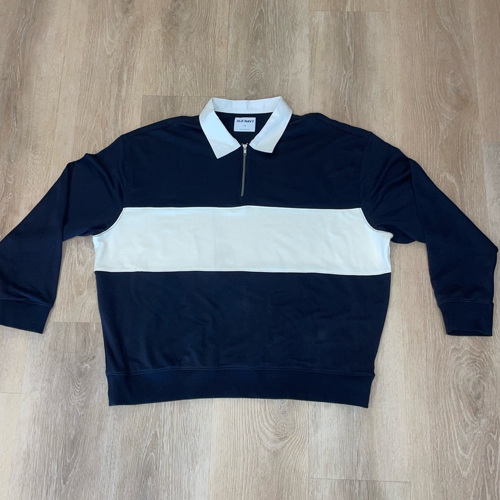Men’s Old Navy Quarter Zip Polo